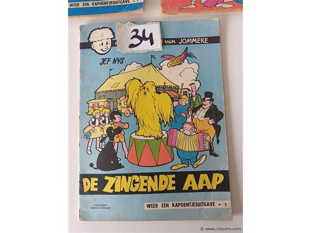 Jommeke strips. 3 stuks - afbeelding 4 van  5