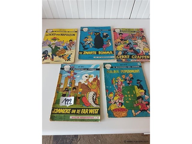 Jommeke strips. 5 stuks. - afbeelding 1 van  4