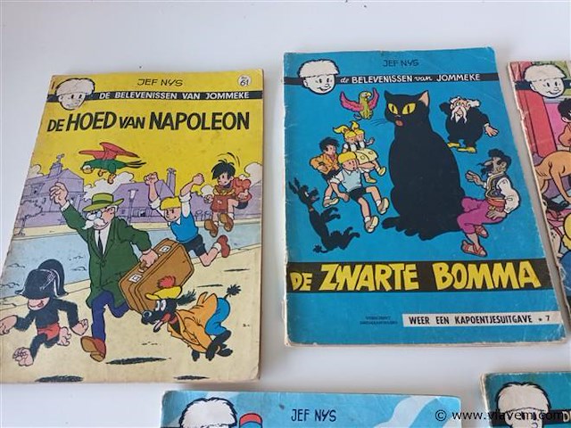 Jommeke strips. 5 stuks. - afbeelding 2 van  4