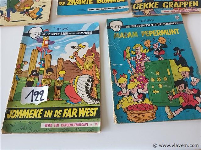 Jommeke strips. 5 stuks. - afbeelding 4 van  4