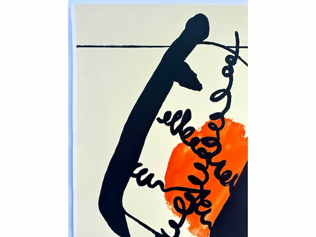 Jon marten - kleurenzeefdruk - 50x65cm - 1990 - afbeelding 5 van  6