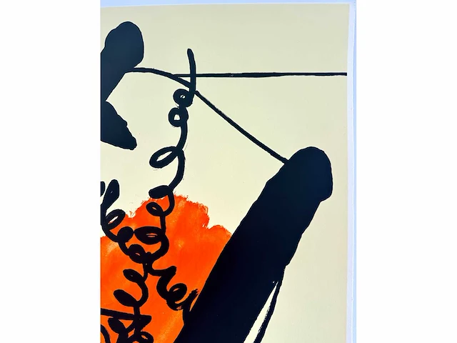 Jon marten - kleurenzeefdruk - 50x65cm - 1990 - afbeelding 6 van  6