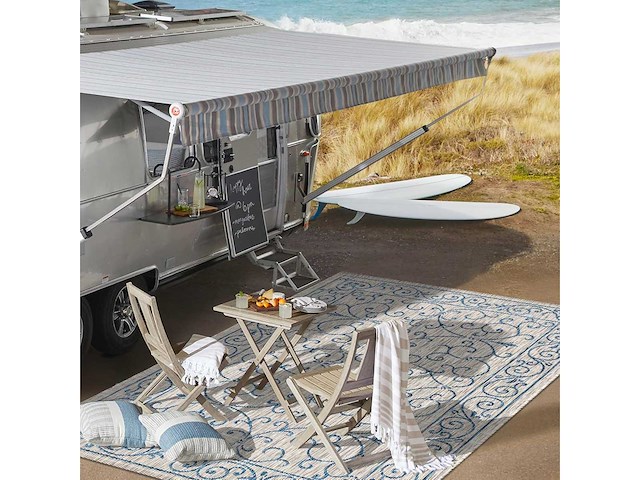 Jonathan y smb106c-8 charleston tapijt getextureerd stof filigree vintage binnen/buiten - 240x300 cm - afbeelding 5 van  8