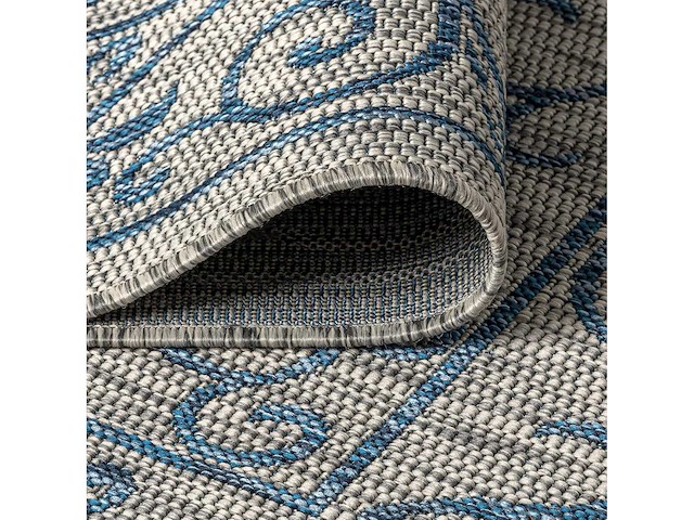 Jonathan y smb106c-8 charleston tapijt getextureerd stof filigree vintage binnen/buiten - 240x300 cm - afbeelding 6 van  8