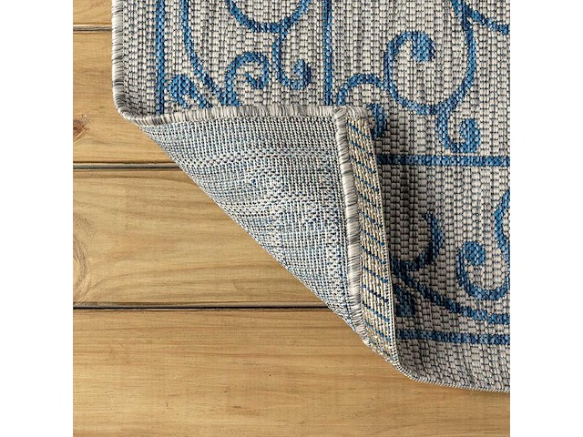 Jonathan y smb106c-8 charleston tapijt getextureerd stof filigree vintage binnen/buiten - 240x300 cm - afbeelding 8 van  8