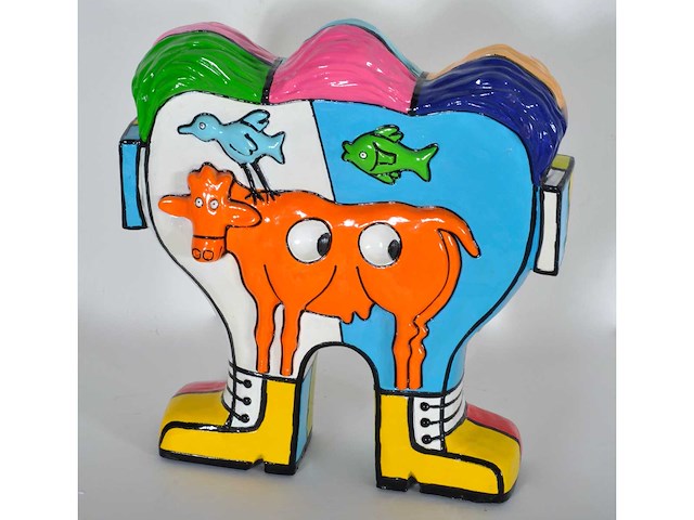 Joop hanssen - cat - kunsthars - afbeelding 1 van  8