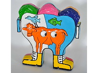 Joop hanssen - cat - kunsthars - afbeelding 1 van  8