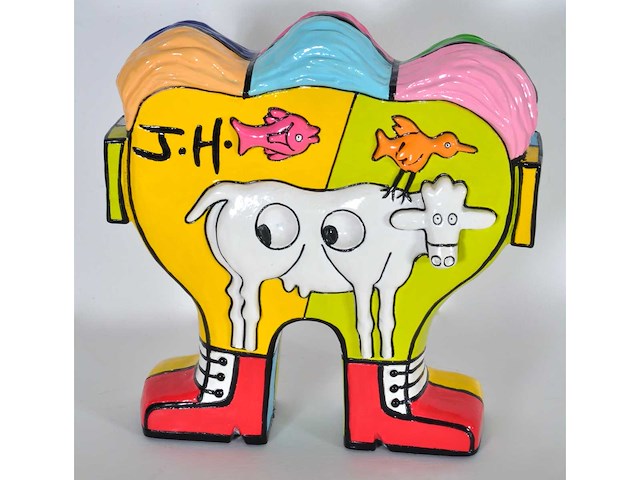 Joop hanssen - cat - kunsthars - afbeelding 4 van  8