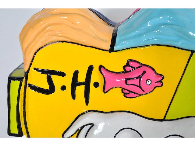 Joop hanssen - cat - kunsthars - afbeelding 6 van  8