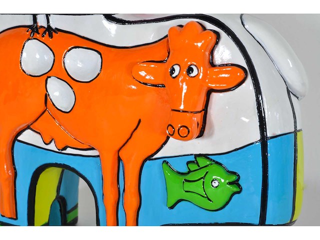 Joop hanssen - cat - kunsthars - afbeelding 3 van  9