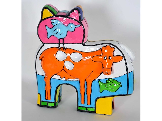 Joop hanssen - cat - kunsthars - afbeelding 1 van  9