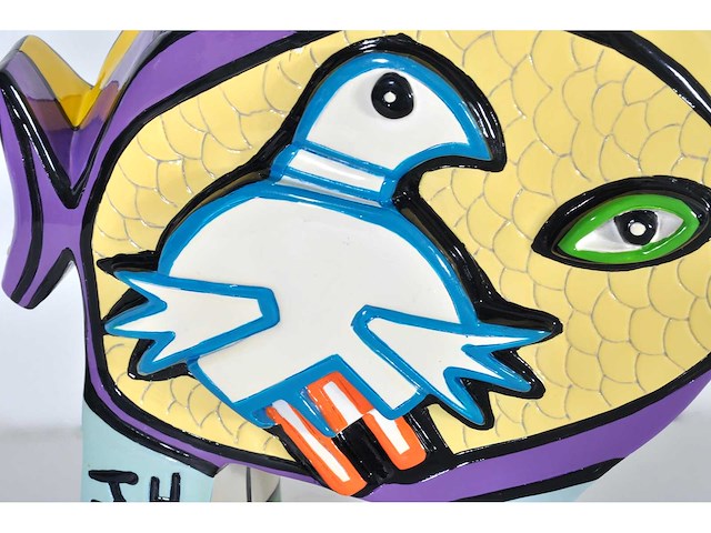 Joop hanssen - fish a - kunsthars - afbeelding 3 van  7