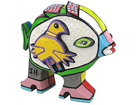 Joop hanssen - fish b - kunsthars - afbeelding 1 van  4