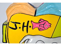 Joop hanssen - head - kunsthars - afbeelding 6 van  8