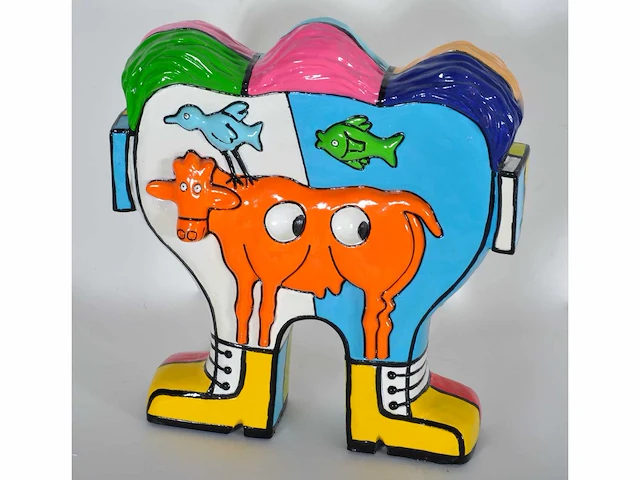 Joop hanssen - head - kunsthars - afbeelding 1 van  7