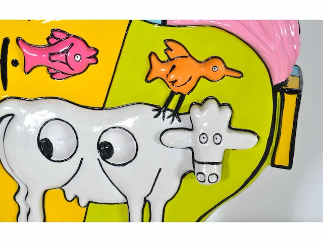 Joop hanssen - head - kunsthars - afbeelding 3 van  7