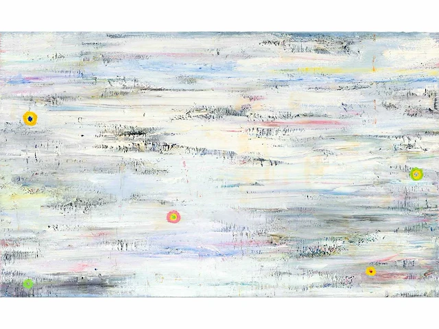 Joop vugs - olie op doek - 80x70 cm - afbeelding 1 van  4