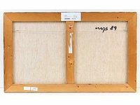 Joop vugs - olie op doek - 80x70 cm - afbeelding 4 van  4