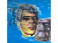 Joost de munk – acrylverf op doek - 95x95