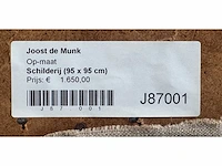 Joost de munk – acrylverf op doek - 95x95 - afbeelding 3 van  9