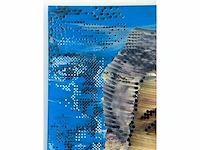 Joost de munk – acrylverf op doek - 95x95 - afbeelding 5 van  9