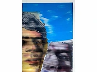 Joost de munk – acrylverf op doek - 95x95 - afbeelding 6 van  9