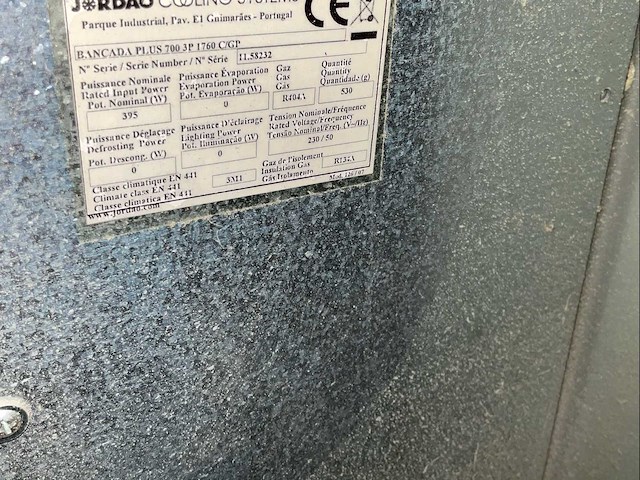 Jordao cooling systems rvs koelwerkbank - 3 deuren, 2 laden - afbeelding 3 van  11
