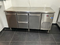 Jordao cooling systems rvs koelwerkbank - 3 deuren, 2 laden - afbeelding 4 van  11