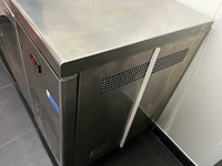 Jordao cooling systems rvs koelwerkbank - 3 deuren, 2 laden - afbeelding 5 van  11