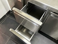 Jordao cooling systems rvs koelwerkbank - 3 deuren, 2 laden - afbeelding 10 van  11