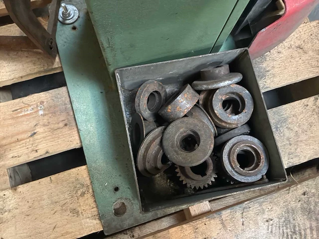 Jörg vouwmachine - jörg 5343 rolrandmachine – 240 mm – stalen capaciteit 1,6 mm - afbeelding 8 van  8