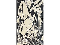 Joris minne - icarus ii - houtsnede - lage instelprijs - afbeelding 1 van  8