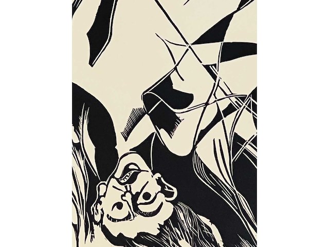 Joris minne - icarus ii - houtsnede - lage instelprijs - afbeelding 2 van  8