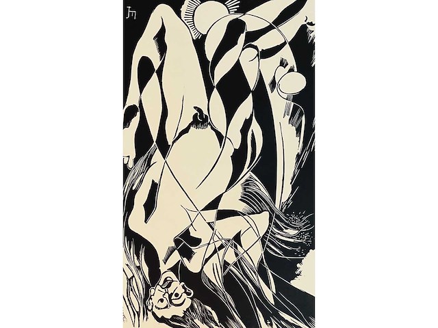 Joris minne - icarus ii - houtsnede - lage instelprijs - afbeelding 3 van  8