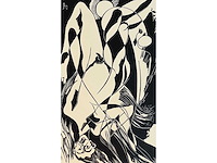 Joris minne - icarus ii - houtsnede - lage instelprijs - afbeelding 3 van  8