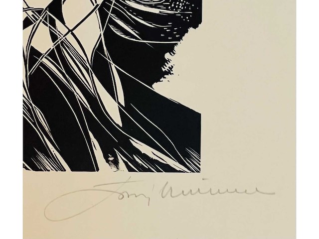 Joris minne - icarus ii - houtsnede - lage instelprijs - afbeelding 5 van  8