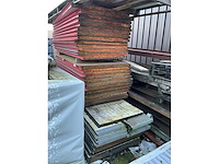 Joriside partij diverse pvc golfplaten en sandwichpanelen - afbeelding 2 van  6