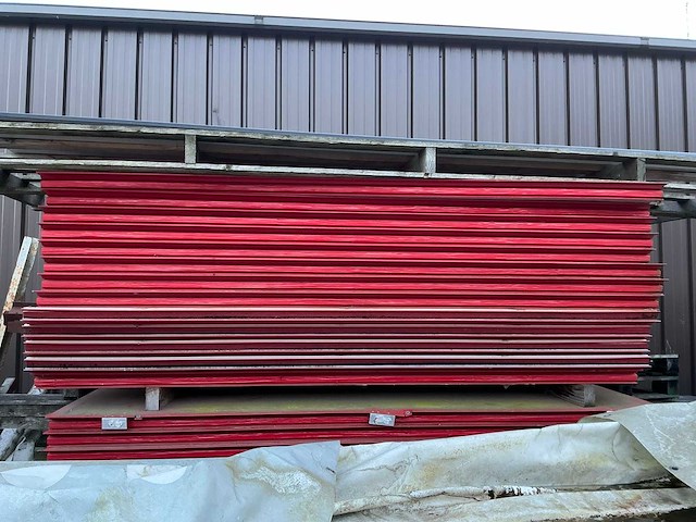 Joriside partij diverse pvc golfplaten en sandwichpanelen - afbeelding 3 van  6