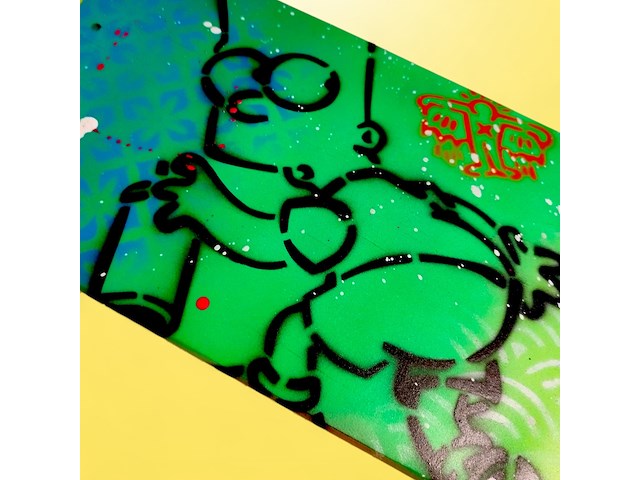 José de pazos - skate bart graffiti - afbeelding 2 van  8