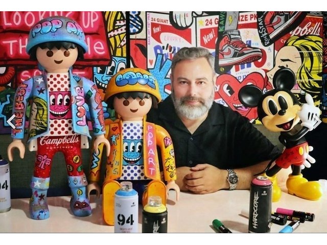 José de pazos - skate bart graffiti - afbeelding 6 van  8