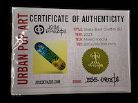 José de pazos - skate bart graffiti - afbeelding 7 van  8