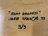 José de pazos - skate bart graffiti - afbeelding 8 van  8