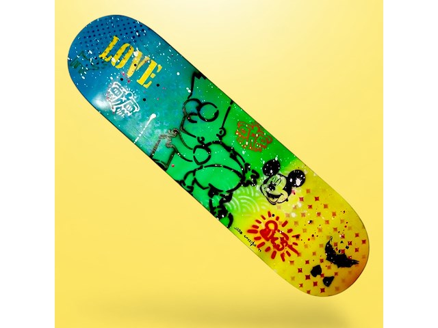 José de pazos - skate bart graffiti - afbeelding 1 van  8