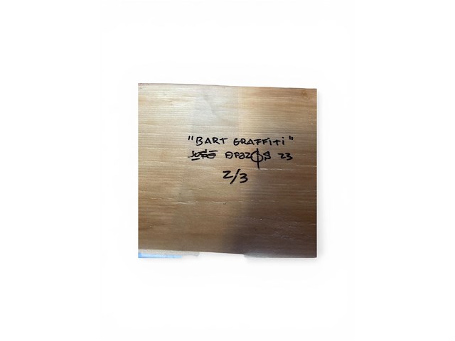 José de pazos - skate bart graffiti - afbeelding 8 van  8