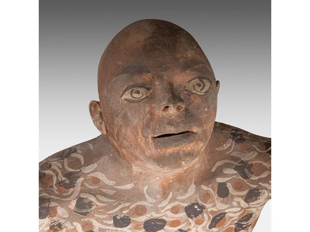 José vermeersch (1922-1997), figure with spread arms and legs, 1972, terracotta, n° 3/10 38 x 79 cm. (14.96 x 31.10 in.) - afbeelding 3 van  13