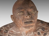 José vermeersch (1922-1997), figure with spread arms and legs, 1972, terracotta, n° 3/10 38 x 79 cm. (14.96 x 31.10 in.) - afbeelding 3 van  13