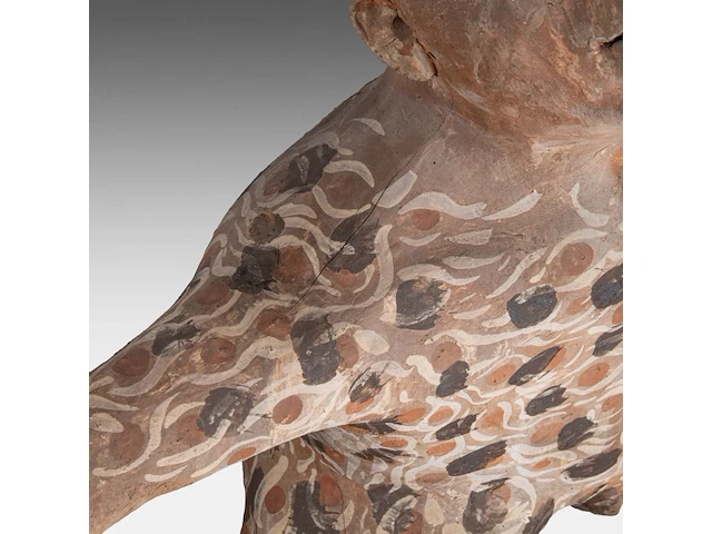 José vermeersch (1922-1997), figure with spread arms and legs, 1972, terracotta, n° 3/10 38 x 79 cm. (14.96 x 31.10 in.) - afbeelding 4 van  13