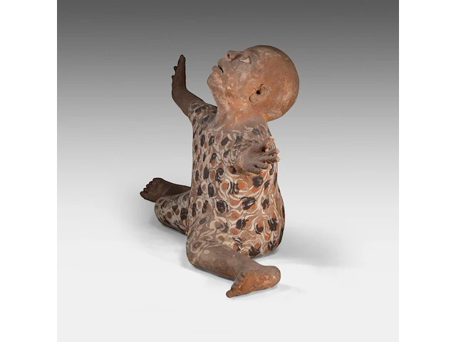 José vermeersch (1922-1997), figure with spread arms and legs, 1972, terracotta, n° 3/10 38 x 79 cm. (14.96 x 31.10 in.) - afbeelding 7 van  13
