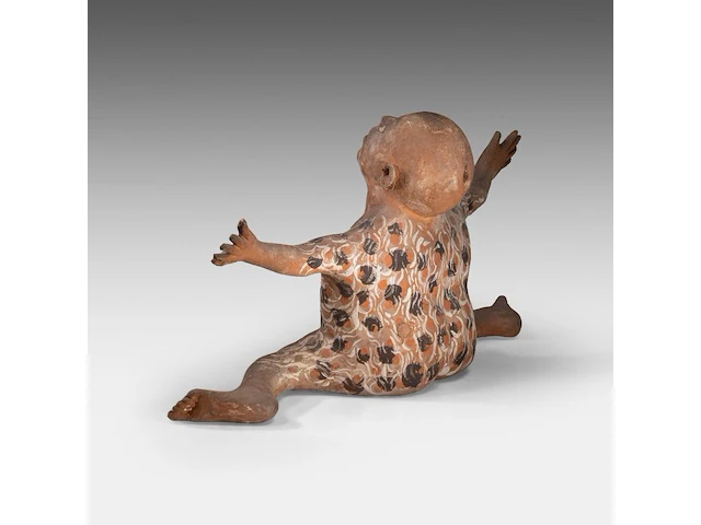 José vermeersch (1922-1997), figure with spread arms and legs, 1972, terracotta, n° 3/10 38 x 79 cm. (14.96 x 31.10 in.) - afbeelding 8 van  13