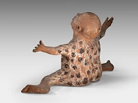 José vermeersch (1922-1997), figure with spread arms and legs, 1972, terracotta, n° 3/10 38 x 79 cm. (14.96 x 31.10 in.) - afbeelding 8 van  13